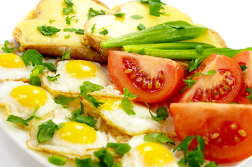 Image showing Delicious breakfast