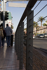 Image showing Street Shot in Las Vegas