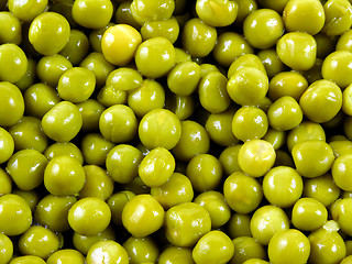 Image showing Green peas