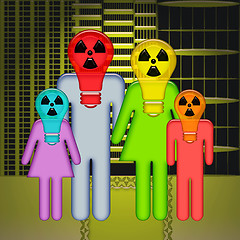 Image showing Radioactive Family