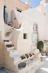 Image showing Santorini beautiful buildings