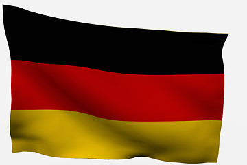 Image showing Germany 3d flag