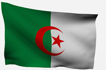 Image showing Algeria 3D flag