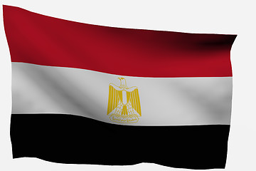 Image showing Egypt 3d flag