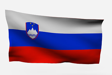 Image showing Eslovenia 3d flag