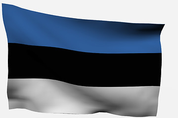 Image showing Estonia 3D flag