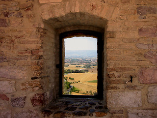 Image showing Castle window