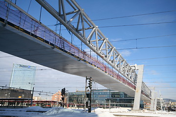 Image showing Pedestrian bridge