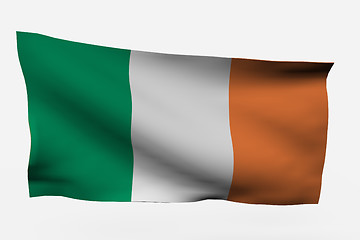 Image showing Ireland 3d flag