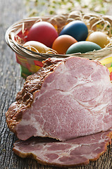 Image showing Easter ham