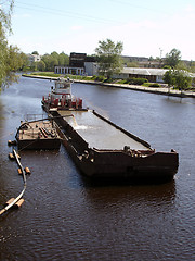 Image showing river boat