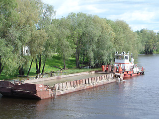 Image showing river boat