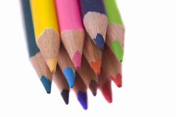 Image showing crayons