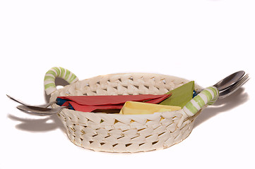 Image showing cutlery basket