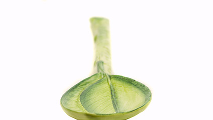 Image showing green spoon