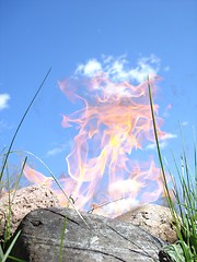 Image showing flames