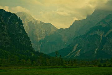 Image showing The Alps