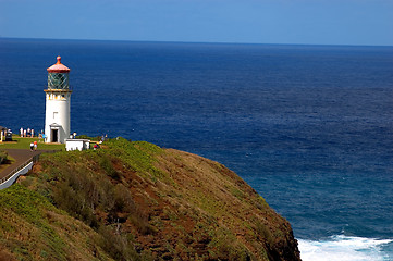 Image showing old pacific lighthouse