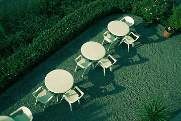 Image showing Garden furniture
