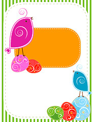 Image showing easter card