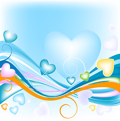 Image showing valentines background