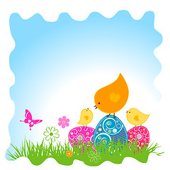 Image showing easter card