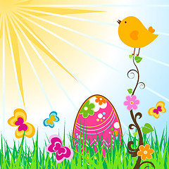 Image showing easter card