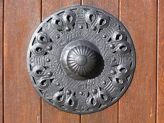 Image showing door knob