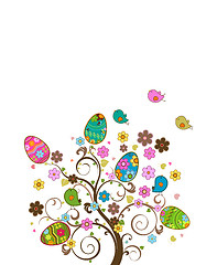 Image showing easter tree