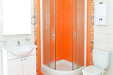 Image showing Orange shower