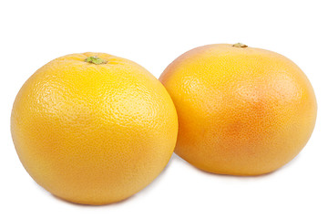 Image showing Zwei Grapefruits