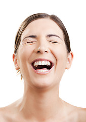 Image showing Laughing