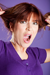 Image showing Angry woman