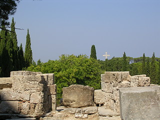 Image showing Distant Cross