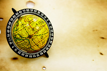 Image showing Antique globe