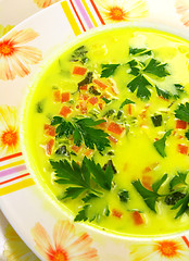 Image showing Vegetable soup