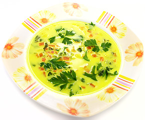 Image showing Vegetable soup