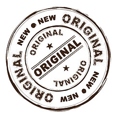Image showing original ink rubber stamp