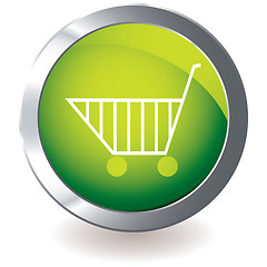 Image showing green icon trolley