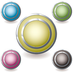 Image showing web icon variation glow