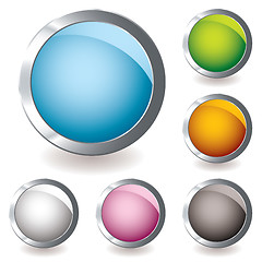 Image showing web icon variation round