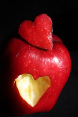 Image showing Valentine apple