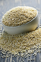 Image showing Quinoa grain closeup