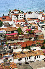 Image showing Rooftops in Puerto Vallarta, Mexico