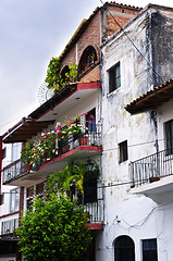 Image showing Old building in Puerto Vallarta, Mexico