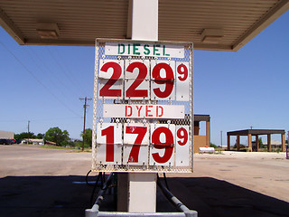 Image showing Gas Prices