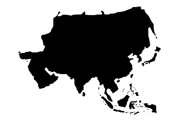 Image showing Asia