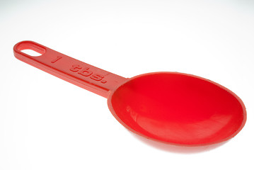 Image showing Red Spoon Measure