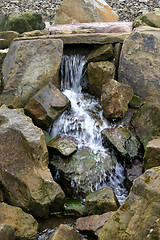 Image showing small waterfall