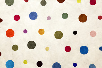 Image showing colorful dots